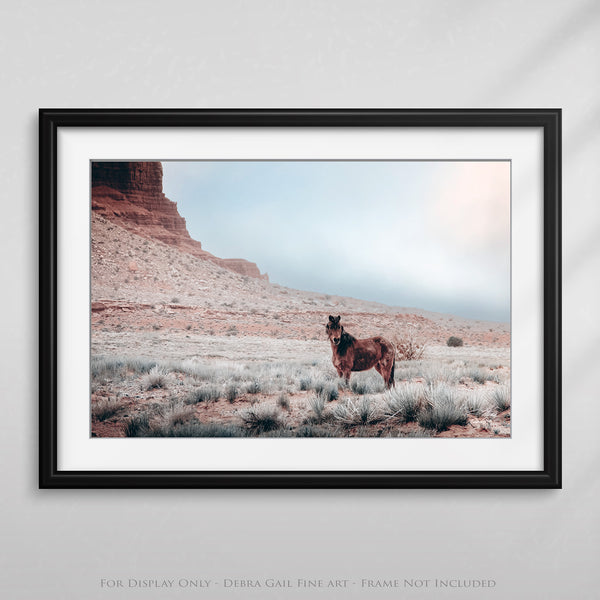 SOUTHWEST WILD HORSE ART PRINT