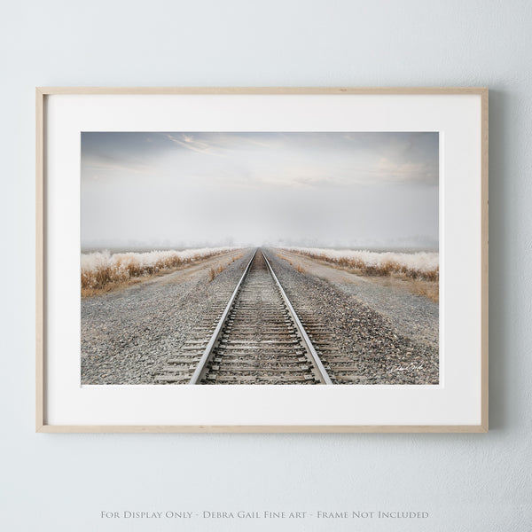 Industrial Railroad Train Wall Art - Vanishing Point Photography