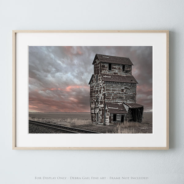 Weathered Architecture Framed Art Print