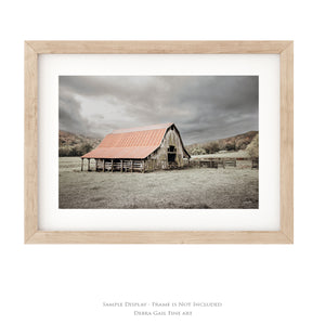 Arkansas Rustic Barn Wall Art – Farmhouse Fine Art Canvas Print