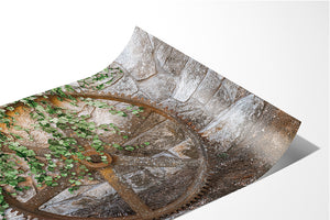 Western landscape wall art – wagon wheel rustic farmhouse photography by Debra Gail Fine Art