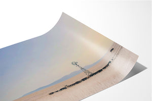 Windmill wall art – Great Plains landscape photography print by Debra Gail Fine Art