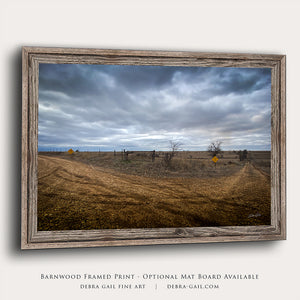 Farm and ranch wall art – rural road pasture photography print by Debra Gail Fine Art