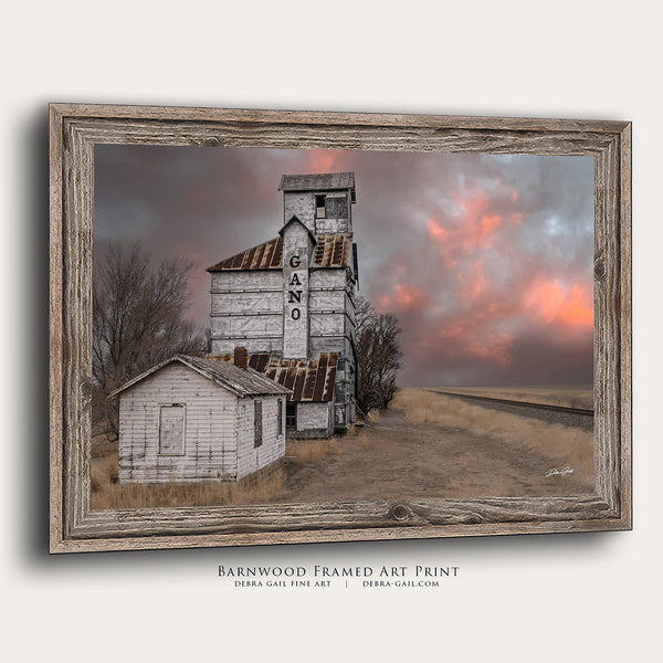 1915 ARDELL KANSAS GRAIN ELEVATOR - FINE ART PHOTOGRAPHY