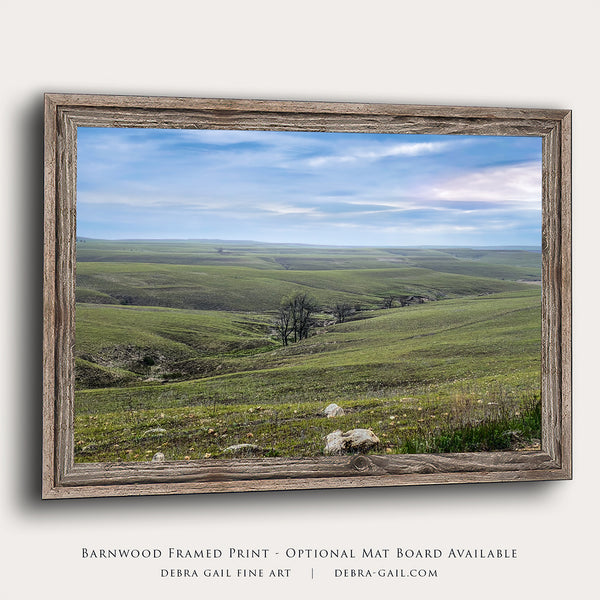 Serenity in the Flint Hills - Fine Art Photography Print or Canvas