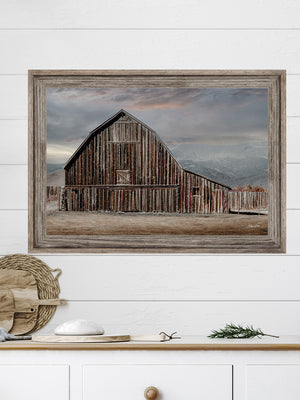 Rustic barn wall art – Kansas prairie fine art photography by Debra Gail Fine Art