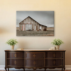 Inspirational wall art – prayerful barn sunrise fine art photography by Debra Gail Fine Art