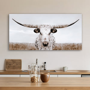 Texas Longhorn Wall Art | Iconic Western Statement Piece