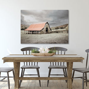 Arkansas Rustic Barn Wall Art – Farmhouse Fine Art Canvas Print