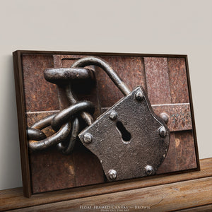 Masculine farmhouse industrial wall art framed print