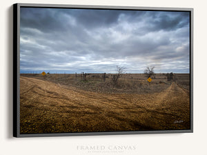 Flint Hills Country Road Wall Art | Kansas Prairie Landscape