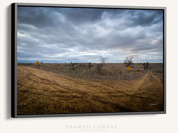 Rustic Rural Road Fine Art Print or Canvas