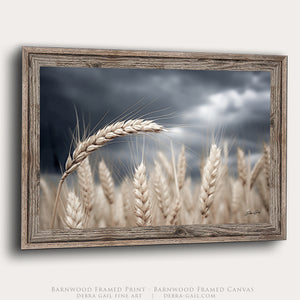 Kansas Wheat Field Wall Art | Great Plains Farm Photography