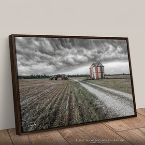 Rustic Barn and Silo Wall Art | Midwest Farm Photography