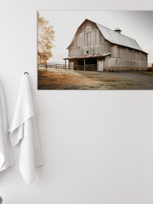 Old barn wall art – rustic prairie photography print by Debra Gail Fine Art