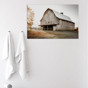 Old barn wall art – rustic prairie photography print by Debra Gail Fine Art