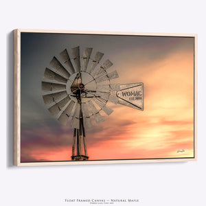 Personalized Windmill Canvas | Custom Family, Farm or Ranch Name
