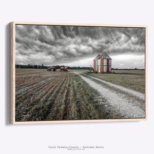 Rustic Barn and Silo Wall Art | Midwest Farm Photography