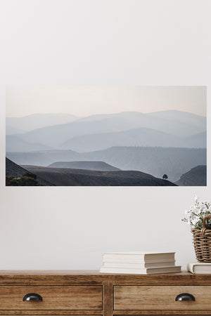 Blue landscape wall art – calming fine art photography by Debra Gail Fine Art