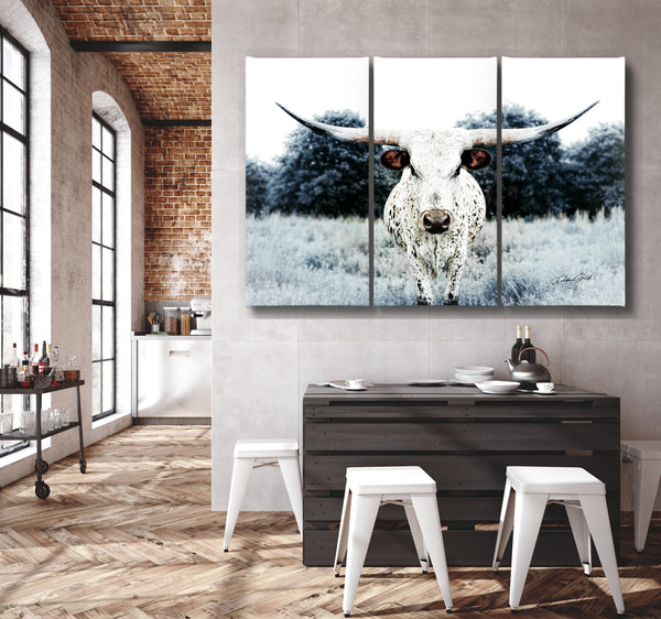 TEXAS LONGHORN - HUGE CANVAS SET