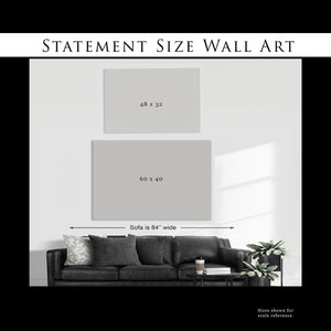 Red Wyoming Barn Wall Art – Rustic Western Farmhouse Landscape Print