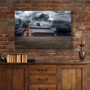 Old barn wall art – rustic prairie photography print by Debra Gail Fine Art