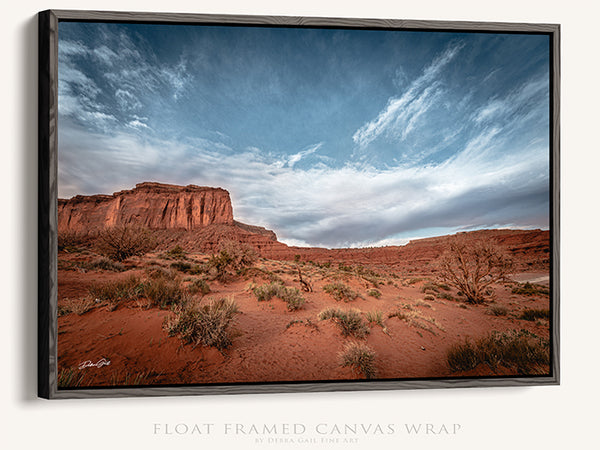 Monument Valley Desert Landscape Fine Art Canvas or Print by Debra Gail – Western Wall Decor