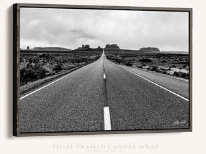 Vanishing Point | Monument Valley Road Wall Art
