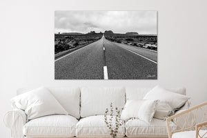 Vanishing Point | Monument Valley Road Wall Art