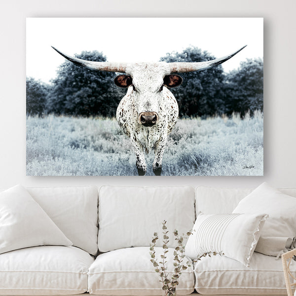 MAJESTIC TEXAS LONGHORN - WESTERN WALL ART