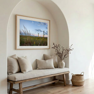 Wildflowers Fine Art Print - Farmhouse Decor