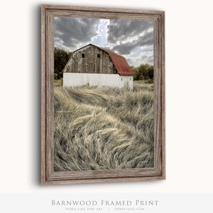 Rustic barn wall art – Kansas prairie fine art photography by Debra Gail Fine Art