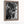 Vertical Bison Canvas Wall Art | Western Black and White Wildlife
