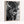 Vertical Bison Canvas Wall Art | Western Black and White Wildlife