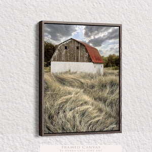 Rustic barn wall art – Kansas prairie fine art photography by Debra Gail Fine Art