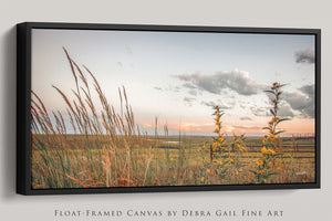Tallgrass prairie fine art print – rustic wall decor