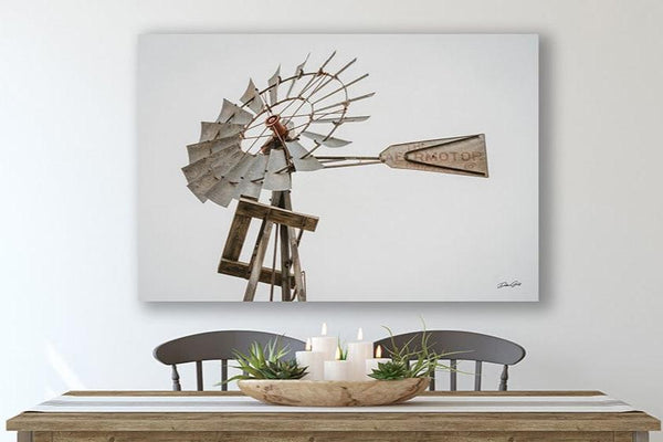 Debra Gail Fine Art Aermotor Windmill Art Print - Farmhouse Decor