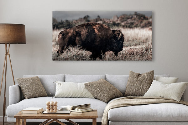 Debra Gail Fine Art AMERICAN BISON PANORAMIC PHOTOGRAPHY 2:1