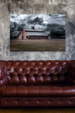 Old barn wall art – rustic prairie photography print by Debra Gail Fine Art