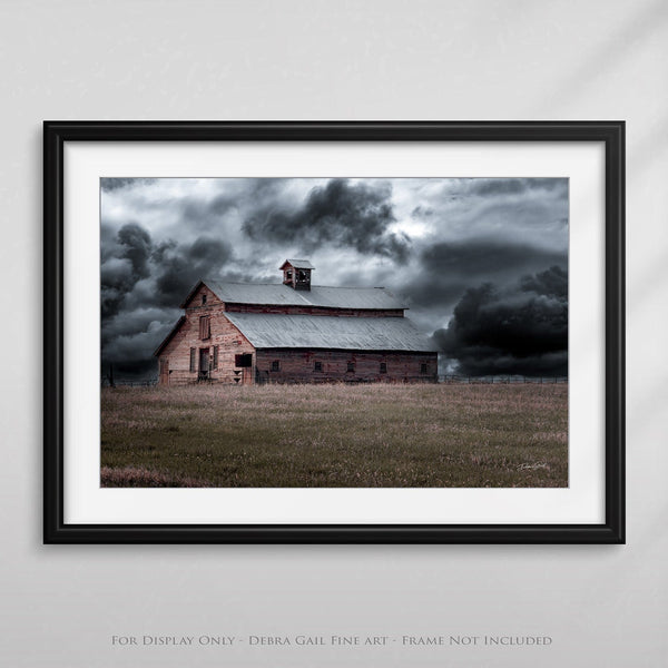 Debra Gail Fine Art APPROACHING STORMS - RUSTIC BARN DECOR