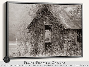 Old farmhouse wall art – rustic Kansas rural fine art photography by Debra Gail Fine Art