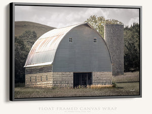 old barn wall art – rustic Kansas prairie farmhouse photography print by Debra Gail Fine Art