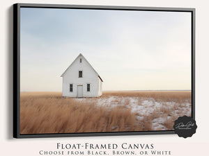 Old farmhouse wall art – rustic Kansas rural fine art photography by Debra Gail Fine Art