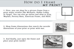 Farmhouse wall art canvas print set of 4 barn silo