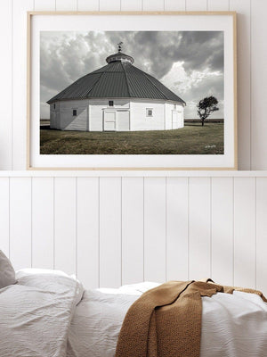 Old barn wall art canvas print – farmhouse decor by Debra Gail Fine Art