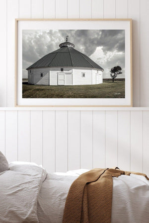 Old barn wall art canvas print – farmhouse decor by Debra Gail Fine Art