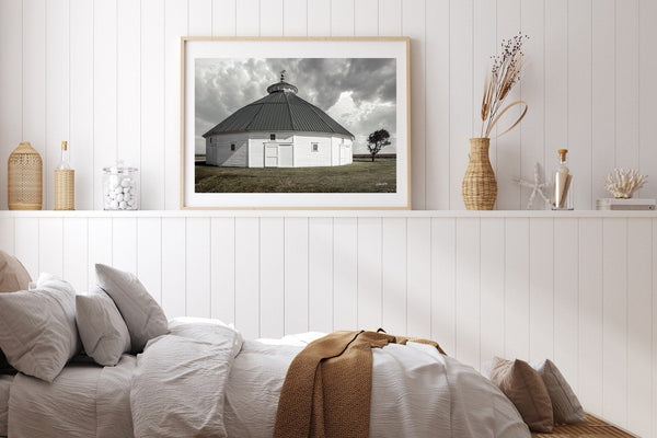 Debra Gail Fine Art FROMME-BIRNEY ROUND BARN - FARMHOUSE DECOR