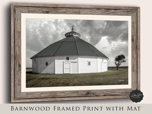 Old barn wall art canvas print – farmhouse decor by Debra Gail Fine Art