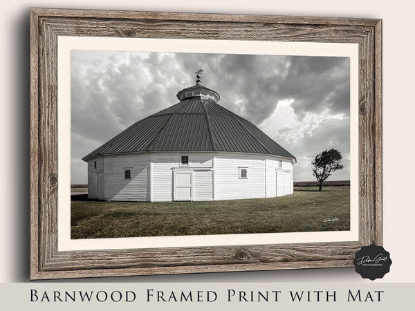 Debra Gail Fine Art FROMME-BIRNEY ROUND BARN - FARMHOUSE DECOR