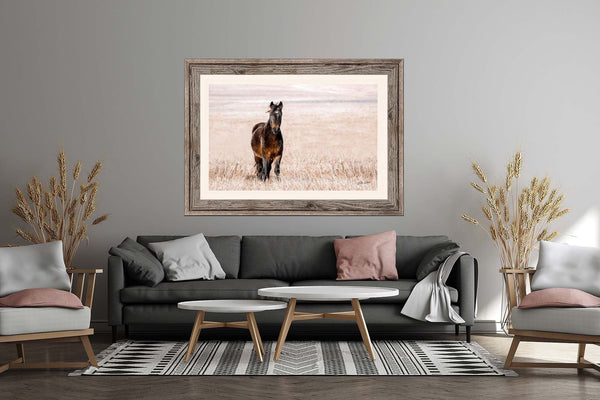 Debra Gail Fine Art HORSE ON THE PRAIRIE - WESTERN DECOR PRINT